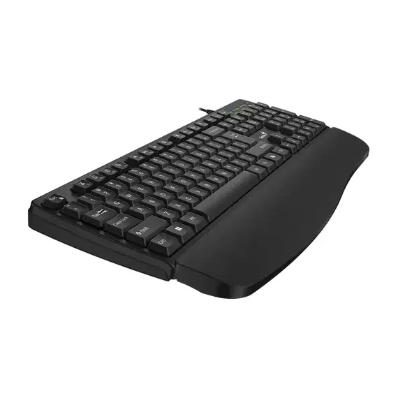 Tastatură Genius KB-123, Cu fir, Negru, 4 image