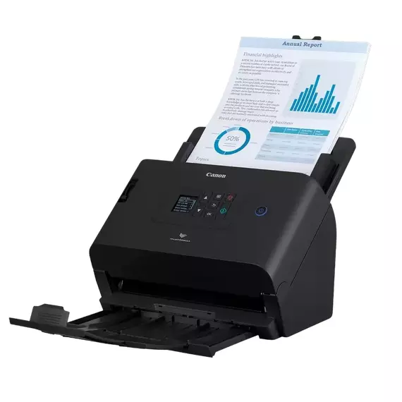 Scaner de documente cu alimentare automată Canon imageFORMULA DR-S250N, A4, Negru, 7 image