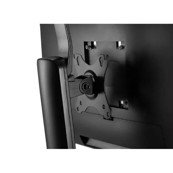 Suport birou pentru monitoare Gembird MS-D1-01, Negru, 2 image