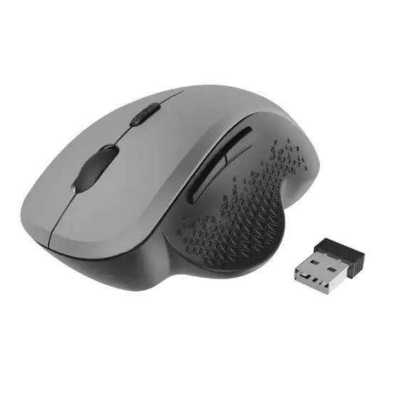 Mouse Wireless Gembird MUSW-6B-02, Gri | Negru, 4 image