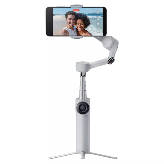 Selfie Stick Insta360 Flow 2 AI Tracker Bundle, Gri, 4 image