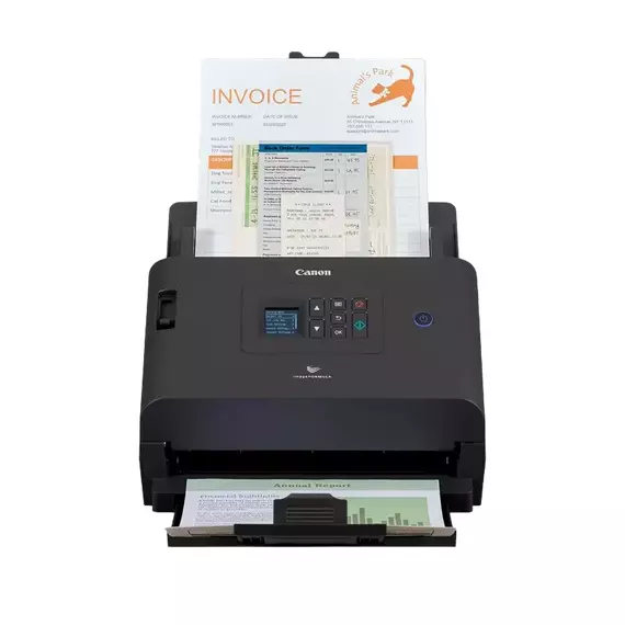 Scaner de documente cu alimentare automată Canon imageFORMULA DR-S250N, A4, Negru, 5 image