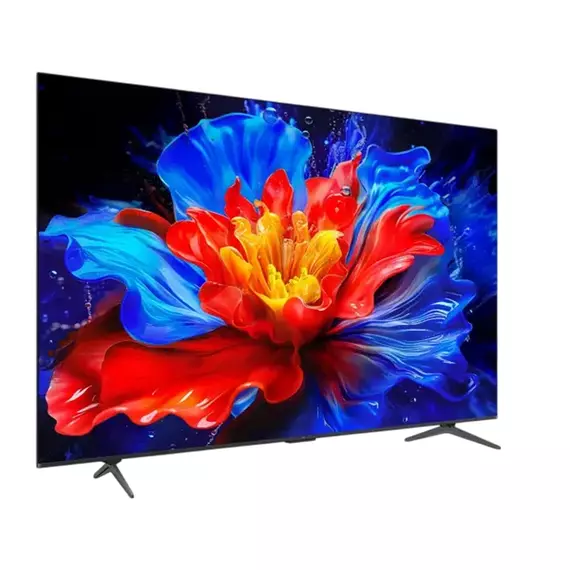85" QLED SMART TV TCL 85T8C, 3840x2160 4K UHD, Google TV, Negru, 4 image