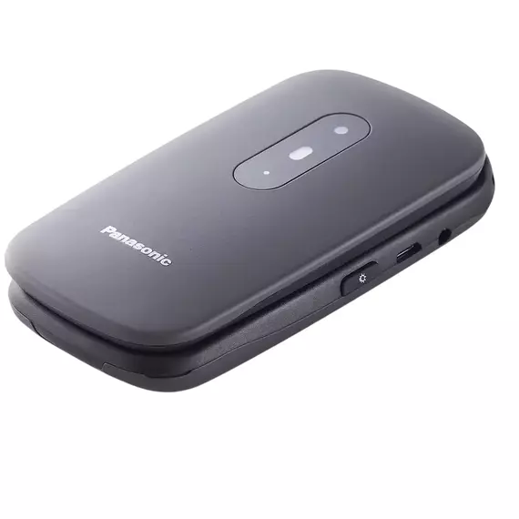 KX-TU446 Panasonic 2G Rubber Grey Clam Shell, 8 image
