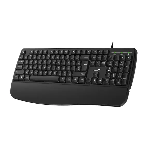 Tastatură Genius KB-123, Cu fir, Negru, 5 image