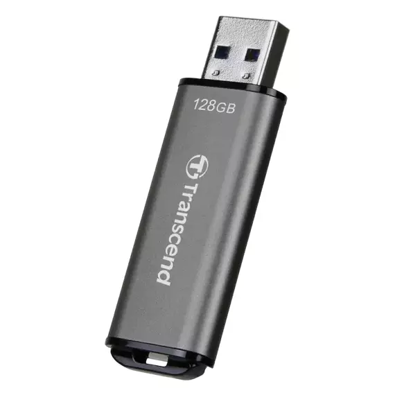 Memorie USB Transcend JetFlash 920, 128GB, Gri, 5 image