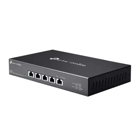 .5-port 10/100Mbps/1/2,5/10 Gbps Switch TP-LINK "DS105X", steel case, 4 image