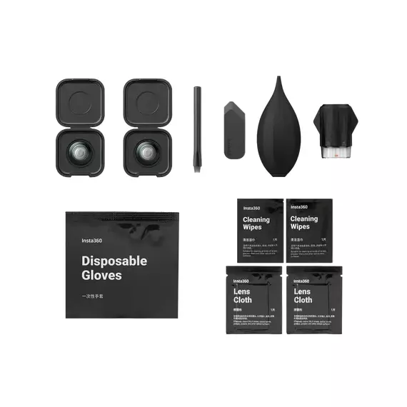 Accesorii pentru camere de acțiune Insta360 X5 Replacement Lens Kit Double, Negru, 2 image