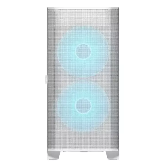 Case EATX Cougar Airface FLO RGB w/o PSU, 2x180mm, 1x120mm, ARGB PWM, TG,  Front Mesh, 2xUSB3.0 1xUS, 4 image