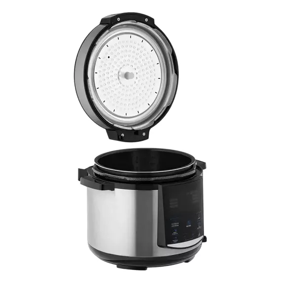 Aparat de gătit multifuncțional sub presiune Ardesto MPC-P225, Argintiu | Negru, 6 image