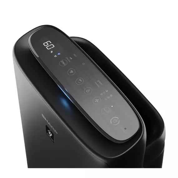 Umidificator și purificator de aer Sharp UA-KIN52E-H, Charcoal Grey, 4 image