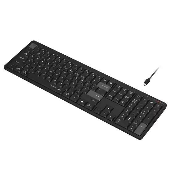 Tastatură A4Tech FBX55C, Fără fir, Gri, 2 image