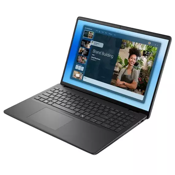 Laptop Business 16" DELL 16 DC16250, Carbon Black, Intel Core 5 120U, 16GB/512GB, Linux Ubuntu, 4 image