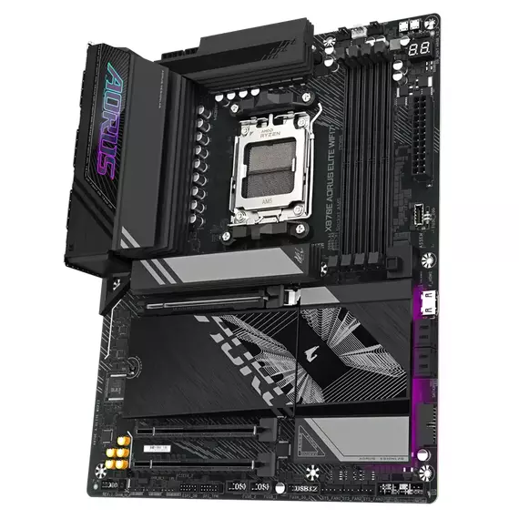 Placă de bază Gigabyte X870E A ELITE WIFI7, AM5, AMD X870E, ATX, 4 image