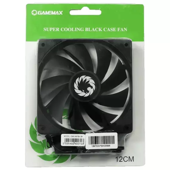 Ventilator PC Gamemax GMX-WFBK BK, 120 mm, 5 image