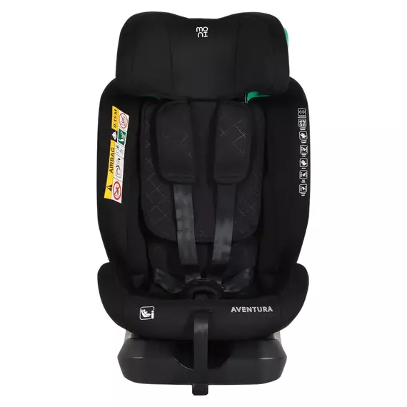 Scaun auto Moni Aventura 40-150cm Black 3801005153633, 5 image