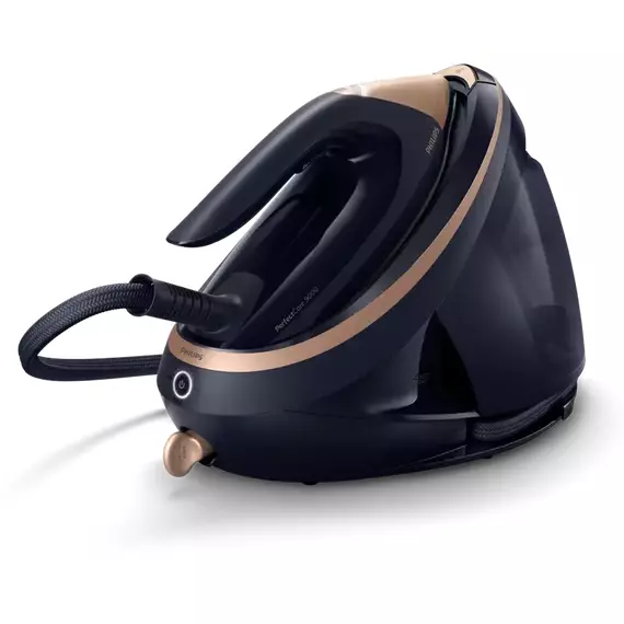 Fier de călcat cu generator de abur Philips PSG9050/20, 3100W, Albastru | Bronz, 5 image