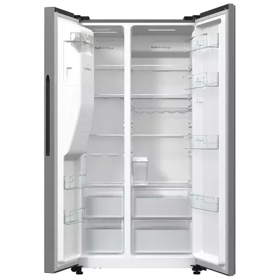 Frigider Hisense RS5P535NTCE, Oțel inoxidabil, 7 image