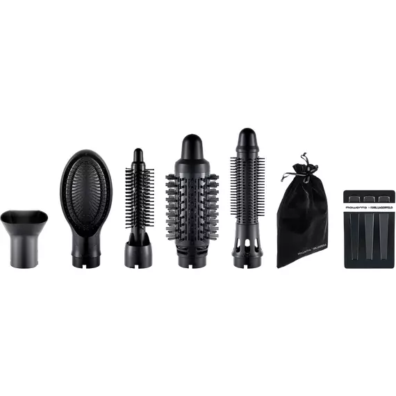 Uscător de păr-perie Rowenta CF635LF0, 800W, Negru, 2 image