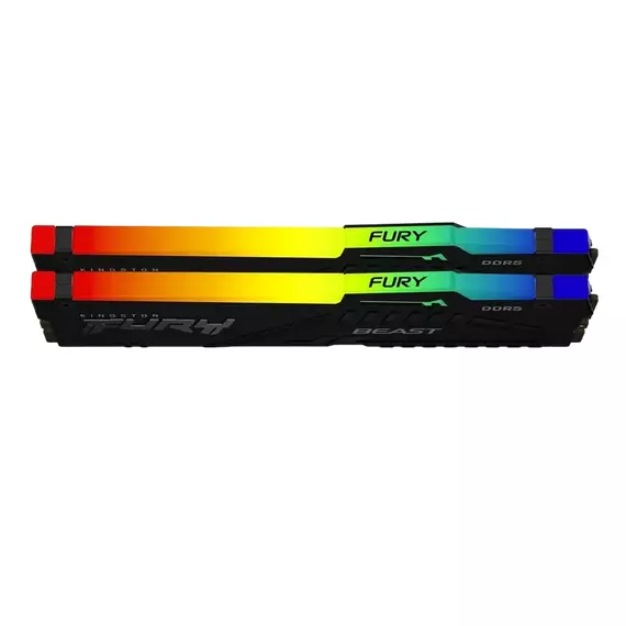 Memorie RAM Kingston FURY Beast RGB, DDR5 SDRAM, 5600 MHz, 32 GB, KF556C36BBEAK2-32, 6 image