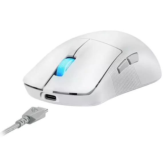 Gaming Mouse ASUS ROG Harpe Ace Mini, Alb, 5 image