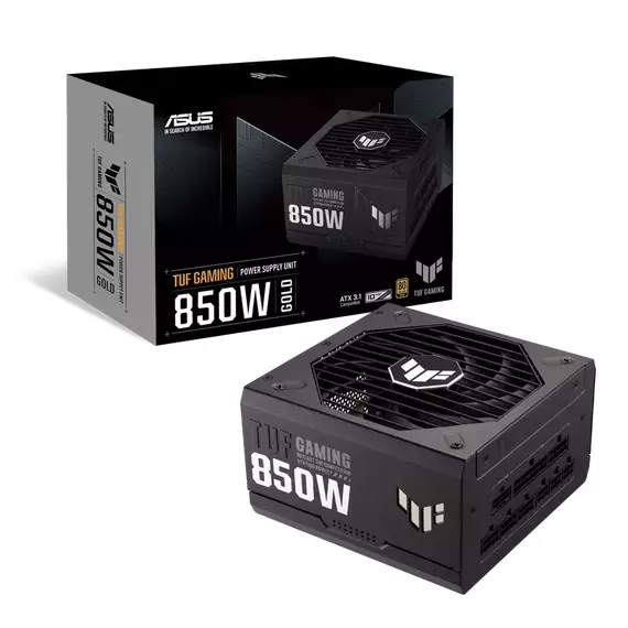 Sursă Alimentare PC ASUS TUF GAMING 850W GOLD, ATX, Complet modular, 3 image