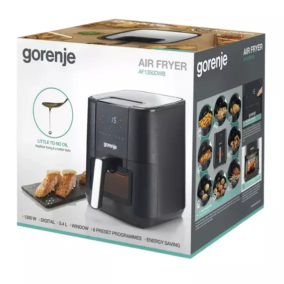 Friteuza Gorenje AF1350DWB, Negru, 5 image