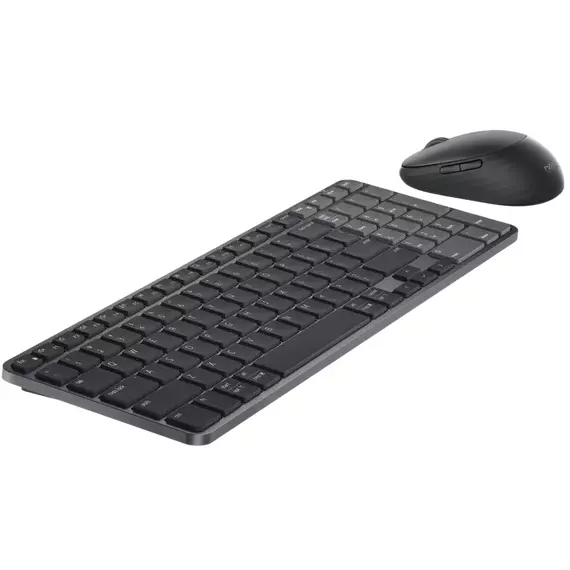 Set Tastatură + Mouse DELL KM746, Fără fir, Grafit, 5 image
