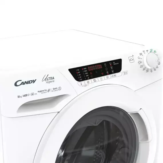 Mașină de spălat Candy HES14104TWM6/1-S, 10kg, Alb, 2 image