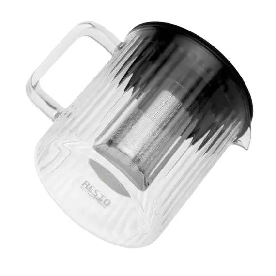 Ceainic cu infuzor RESTO 90517, 1L, Negru, 6 image