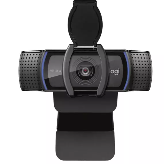 Cameră Web Logitech C920e, Full-HD 1080P, Negru, 4 image