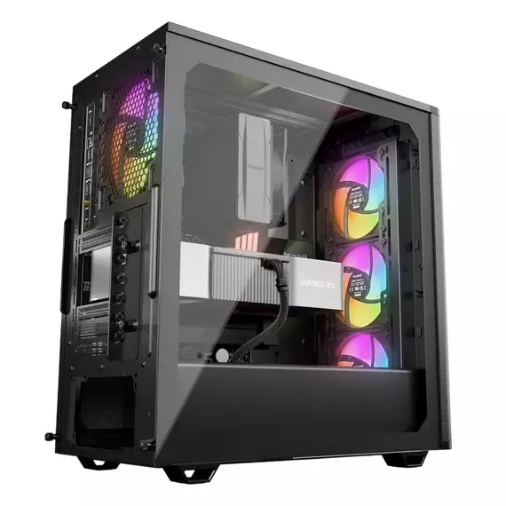 Carcasă PC be quiet! Pure Base 501 LX, Midi-Tower, Fără PSU, Negru, 7 image