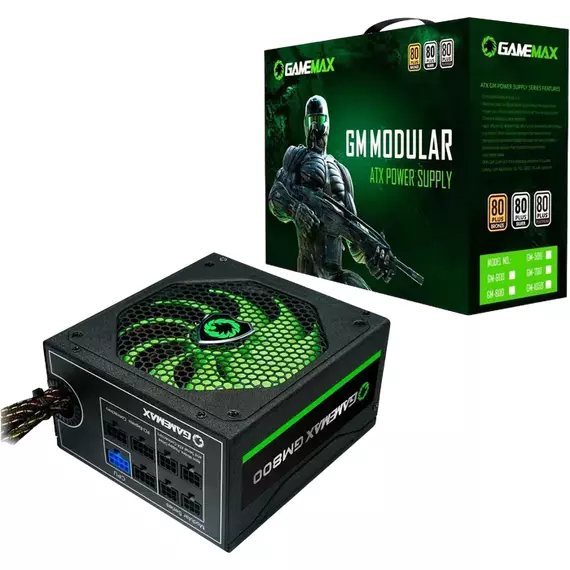 Sursă Alimentare PC Gamemax GM-800, 800W, ATX, Semi-modular, 6 image
