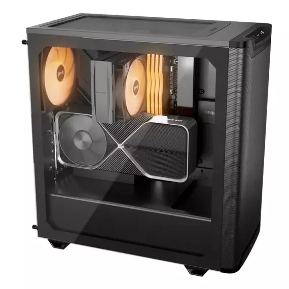Carcasă PC be quiet! Pure Base 501 LX, Midi-Tower, Fără PSU, Negru, 4 image