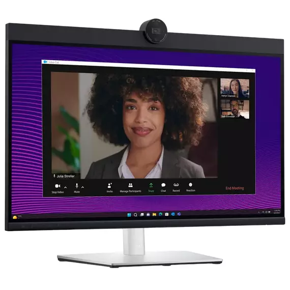 27" Monitor DELL P2724DEB, IPS 2560x1440 WQHD, Argintiu, 3 image