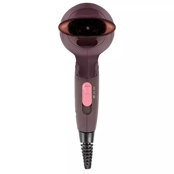 Uscător de păr compact VITEK VT-2261, 1300 W, Bordo, 6 image