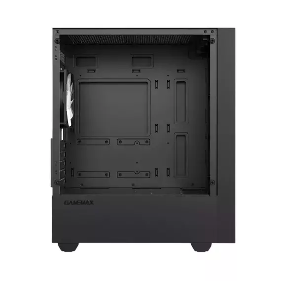 Case mATX GAMEMAX Edge, w/o PSU, 0.45mm, 1x120mm FRGB, Front Mesh, Tempered Glass, Dust Filter, 1xUS, 3 image