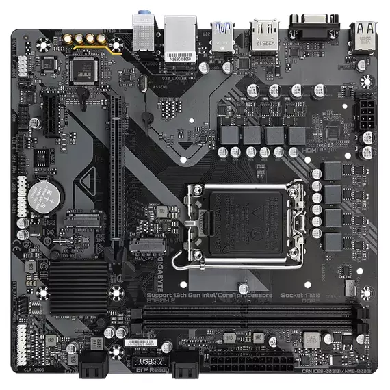 Placă de bază Gigabyte B760M E, LGA1700, Intel B760, Micro-ATX, 2 image