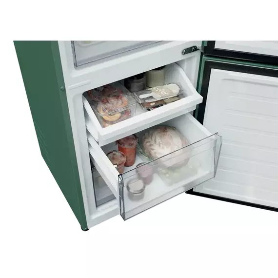 Frigider Candy CNCQ2T518EG, Verde, 7 image