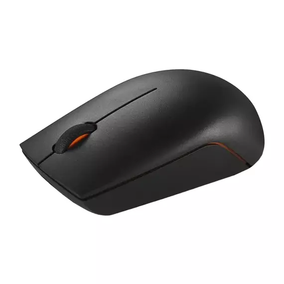 Mouse Wireless Lenovo 300 Compact, Negru, 3 image