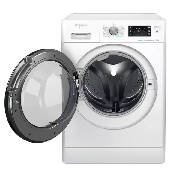 Mașină de spălat Whirlpool FFB 8469 BV EE, 8kg, Alb, 8 image