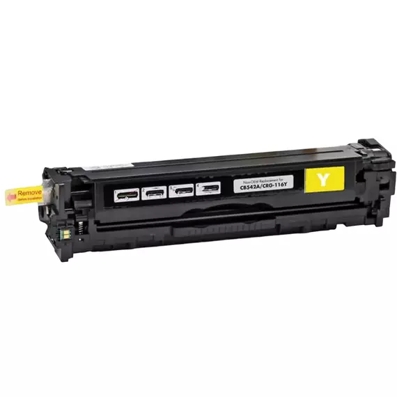 Cartuş SCC Compatible HP CB542A/CE320A/CF212A, Galben, 2 image