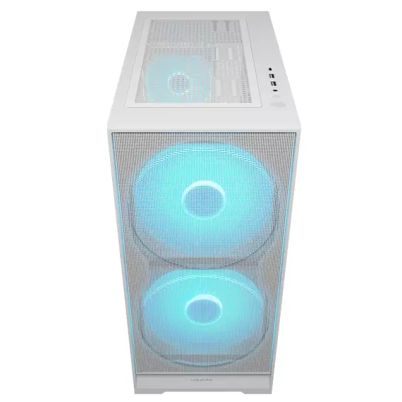 Carcasă PC Cougar Airface 180, Midi-Tower, Fără PSU, Alb, 2 image