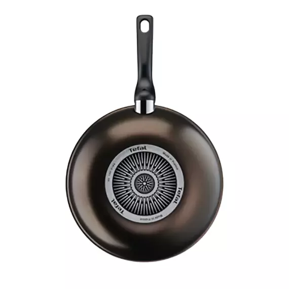 Tigaie WOK Tefal C3841953, 28cm, Negru, 3 image