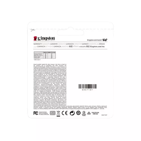 Memorie USB Kingston DataTraveler Exodia, 128GB, Negru/Galben, 6 image