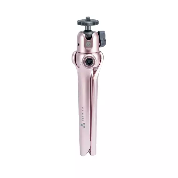 Mini trepied Vanguard VESTA TT1 ROSE, Cap trepied de minge, Roz, 5 image