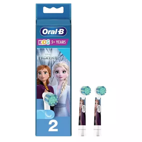 Duză pentru periuța de dinți electrică Braun Oral-B EB10-2 Frozen, Alb, 2 image