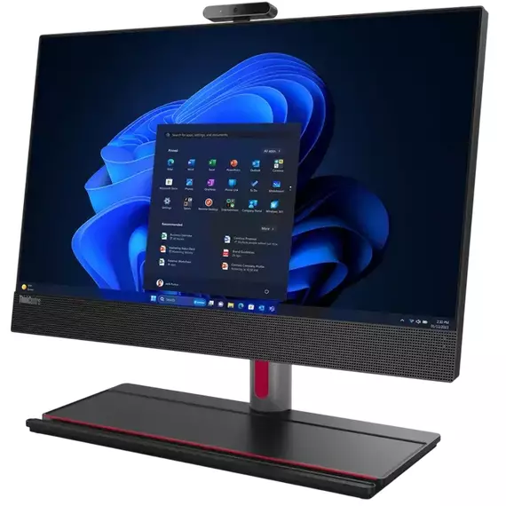 Computer All-in-One Lenovo ThinkCentre M90a Gen5, 23,8", Intel Core i5-14500, 16GB/1024GB, Fără SO, Negru, 4 image