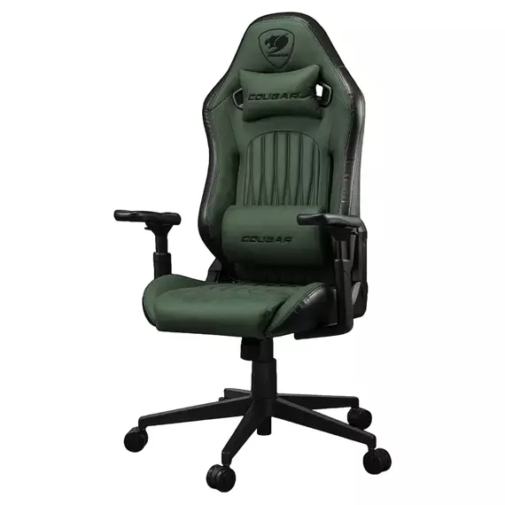 Scaun Gaming Cougar Explore, PVC Piele, Army Green F, 3 image