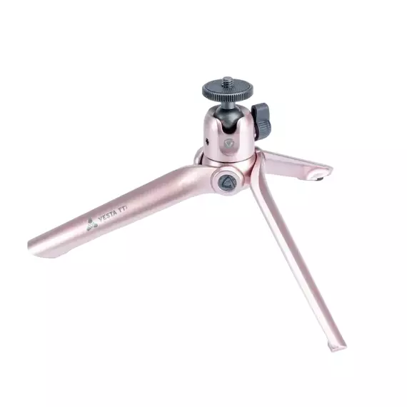 Mini trepied Vanguard VESTA TT1 ROSE, Cap trepied de minge, Roz, 8 image